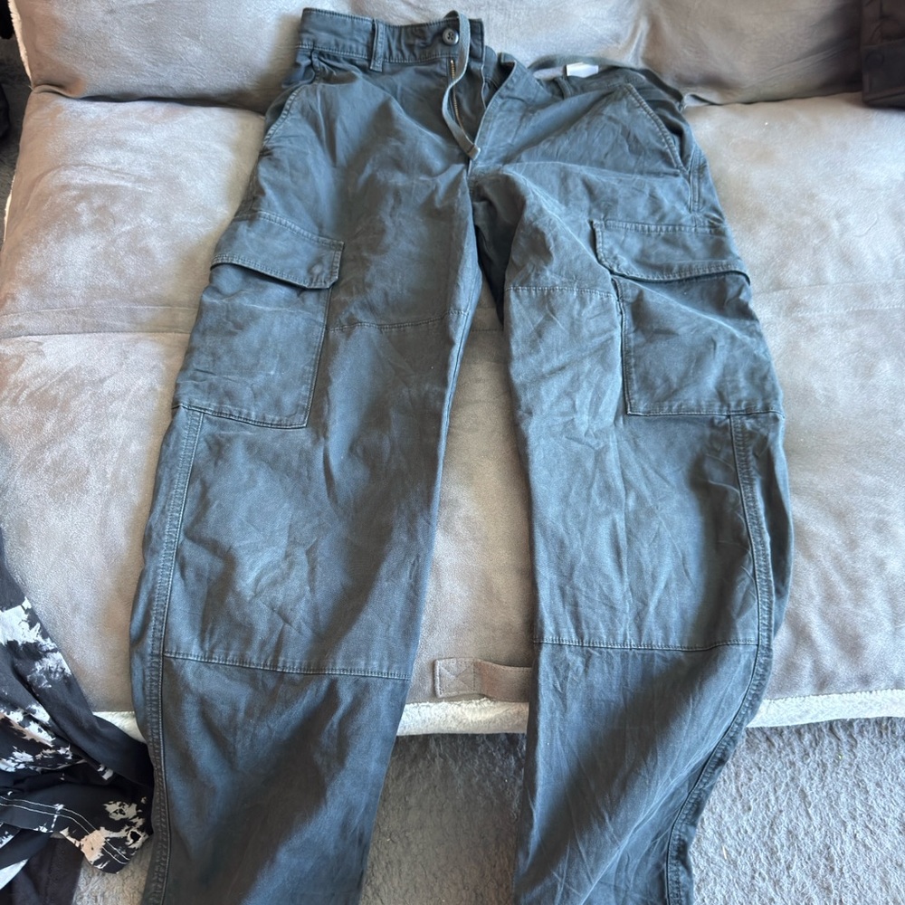 Uniqlo Cargo Pants Mens Nylon‎ Navy Size S